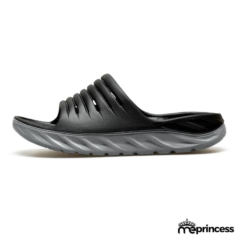 Mens Personalized Color-Blocking Non-Slip Elastic Sole Platform Comfy Slippers