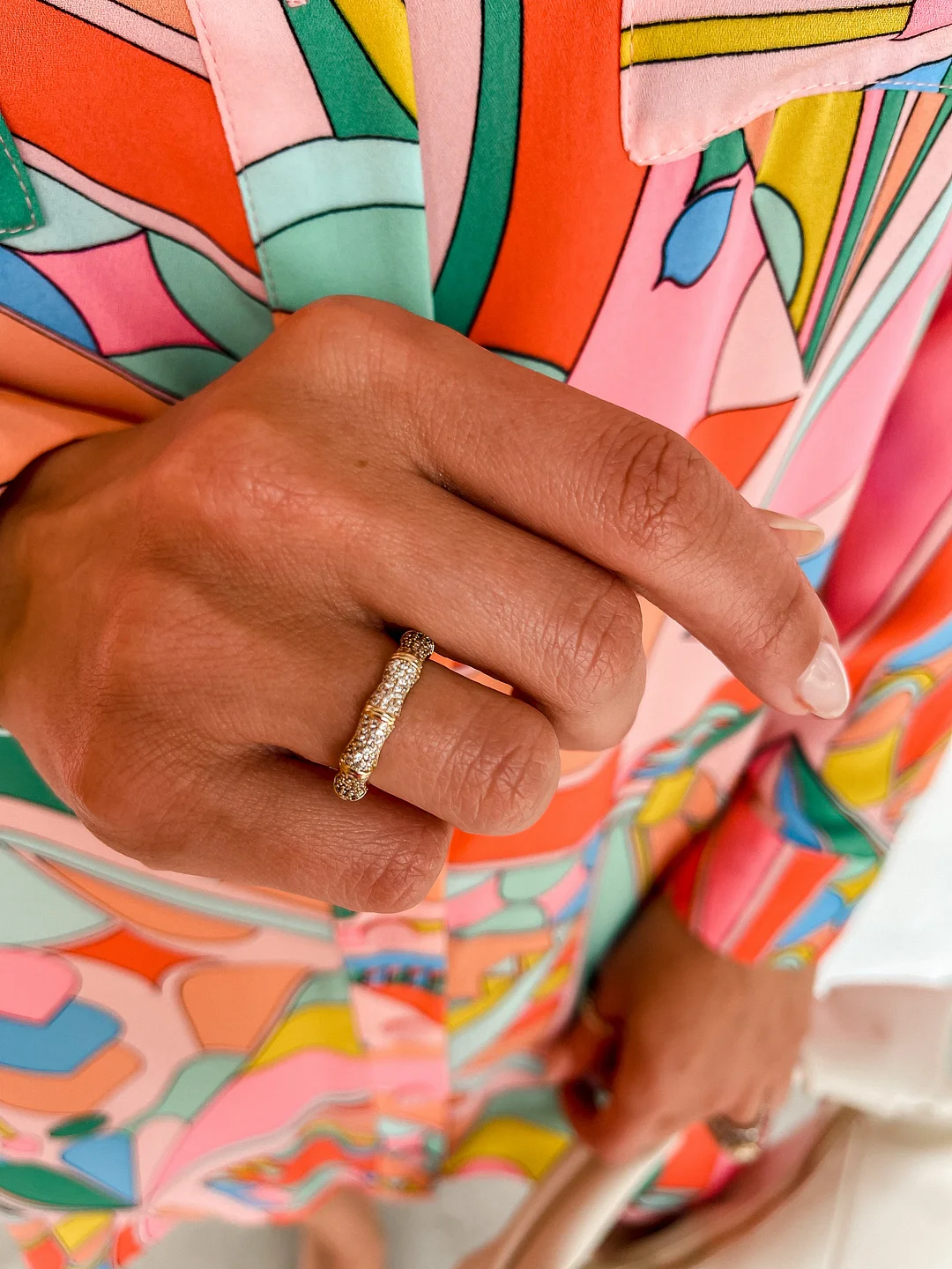 [Treasure Jewels] Bamboo Crystal Ring