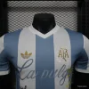 Argentina  2025 Blue with Messi Celebration Print Shirt Player Version