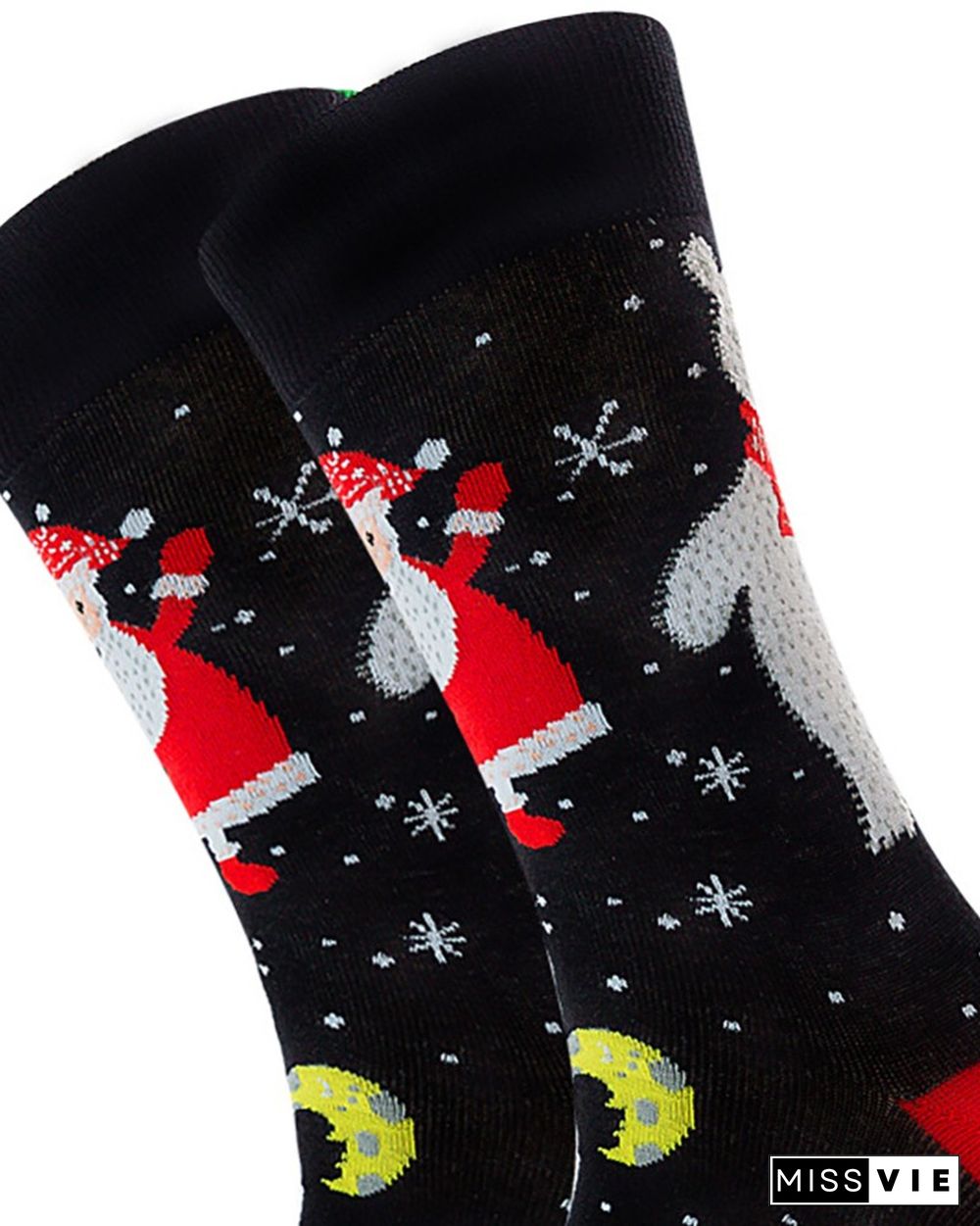 Christmas Mixed Print Men Socks