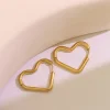 Shiny Golden Silver Geometric Earrings
