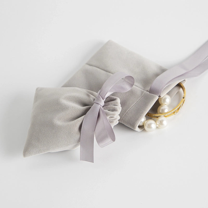 1 Piece Cloth Minimalist Daily Solid Color Jewelry Packaging Bags