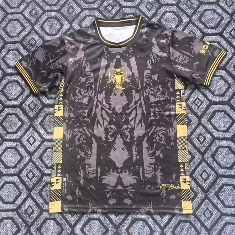 2026-27 Portugal Special Edition Black and Gold Jersey - Fan Edition