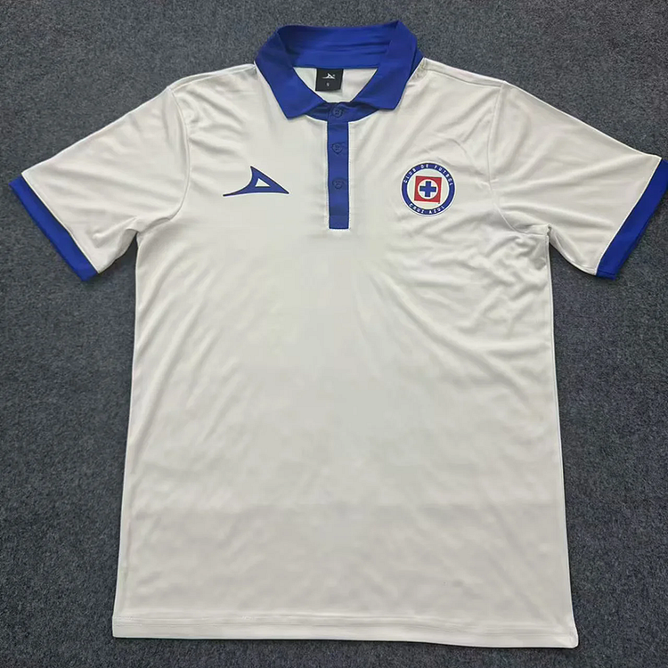 Fans 25/26 Cruz Azul White Polo Shirt