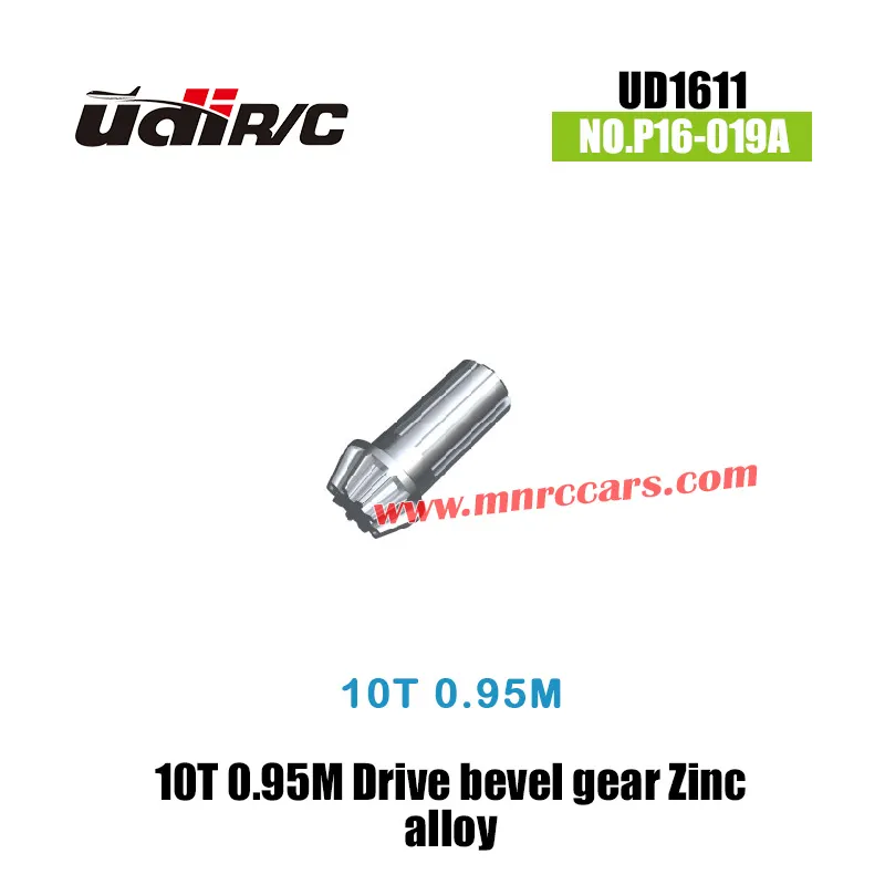 UDIRC UD1611 Parts 10T 0.95M Zinc Alloy Drive Bevel Gear P16-019A