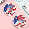 8pcs DIY Diamond Painting Coaster Kit With Holder - Gnome