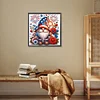 Diamond Painting-DIY Full Round Drill American Flag Gnome