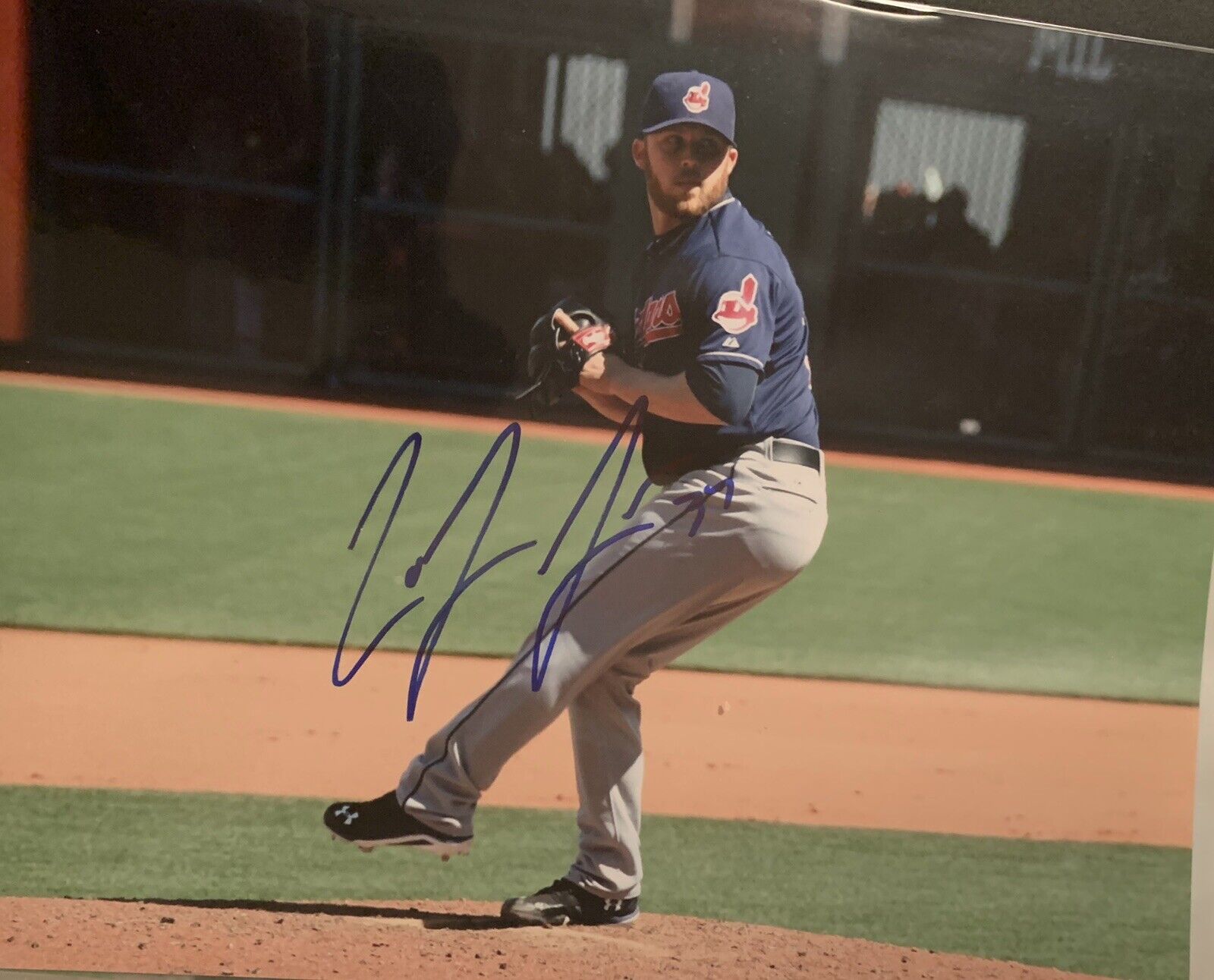 Cody Allen Signed 8x10 Pic Photo Poster painting Auto