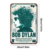 Bob Dylan - Panneaux en &eacute;tain m&eacute;tallique(20*30cm/30*40cm) - Musique