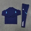 Real Madrid 25-26 1/4 Zip Tracksuit Royal Blue Chandal
