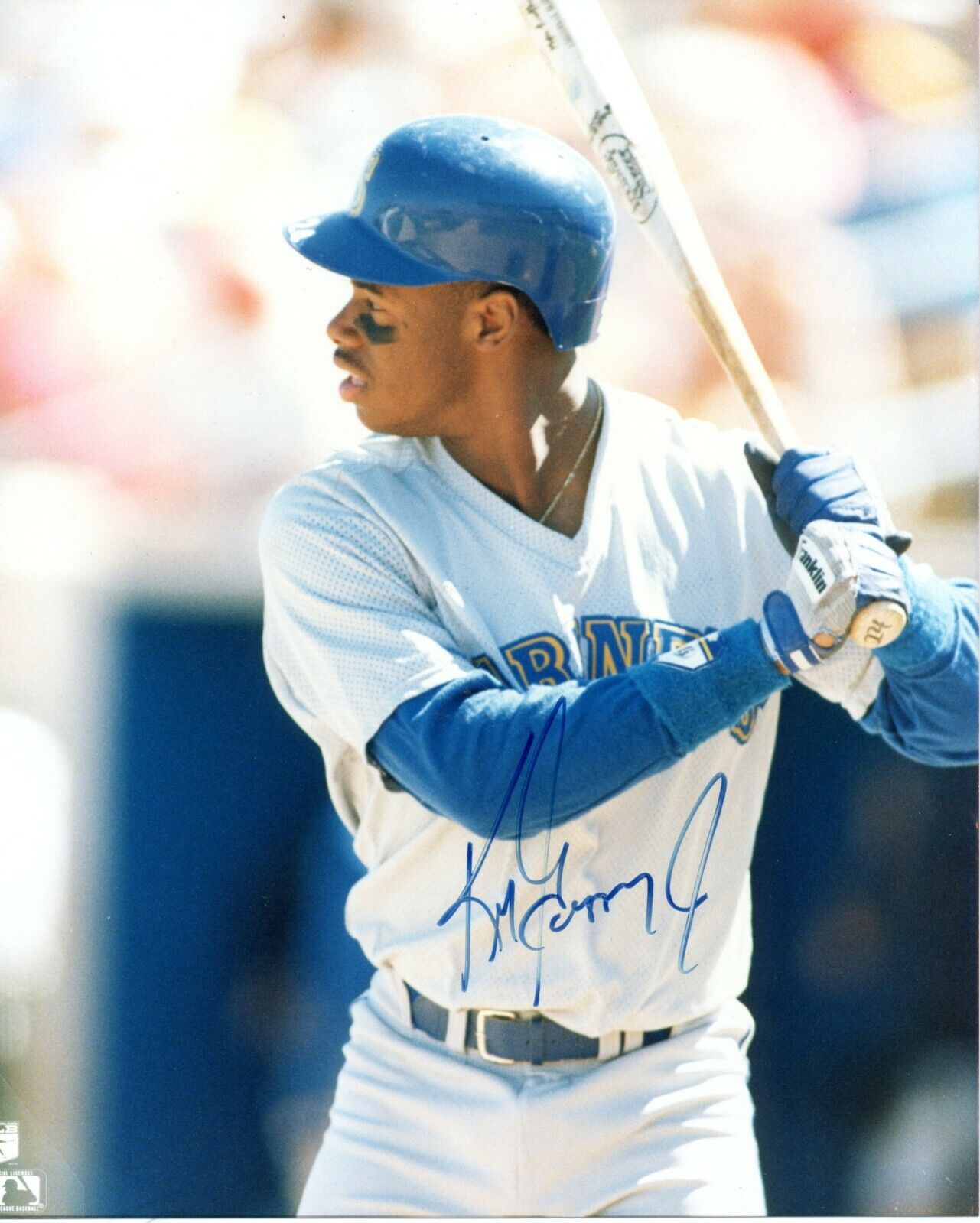 Ken Griffey Jr Seattle Mariners Autographed Signed 8x10 Photo Poster painting CFS HOF Reds