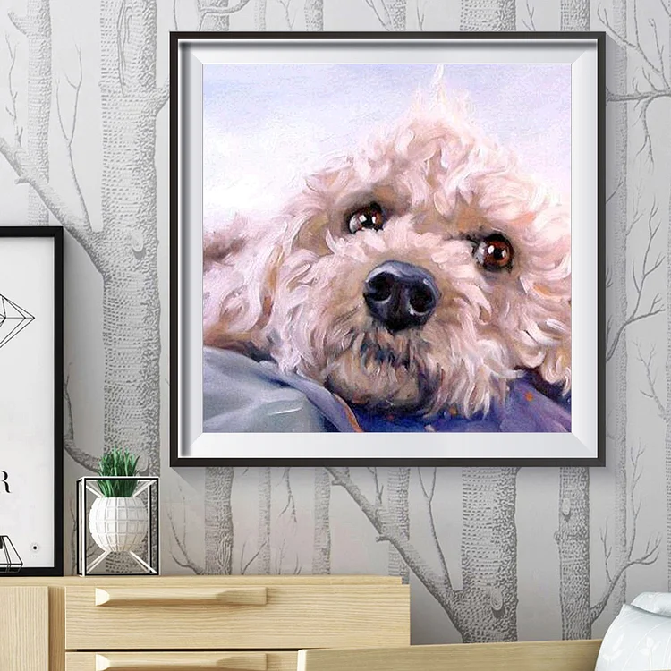 DIY 5D Diamond Painting Kits for Adults Diamond Painting by Number Kits for  Adults Paint Dog Golden Doodle Puppy Animal Pet DIY Rhinestone Arts Craft