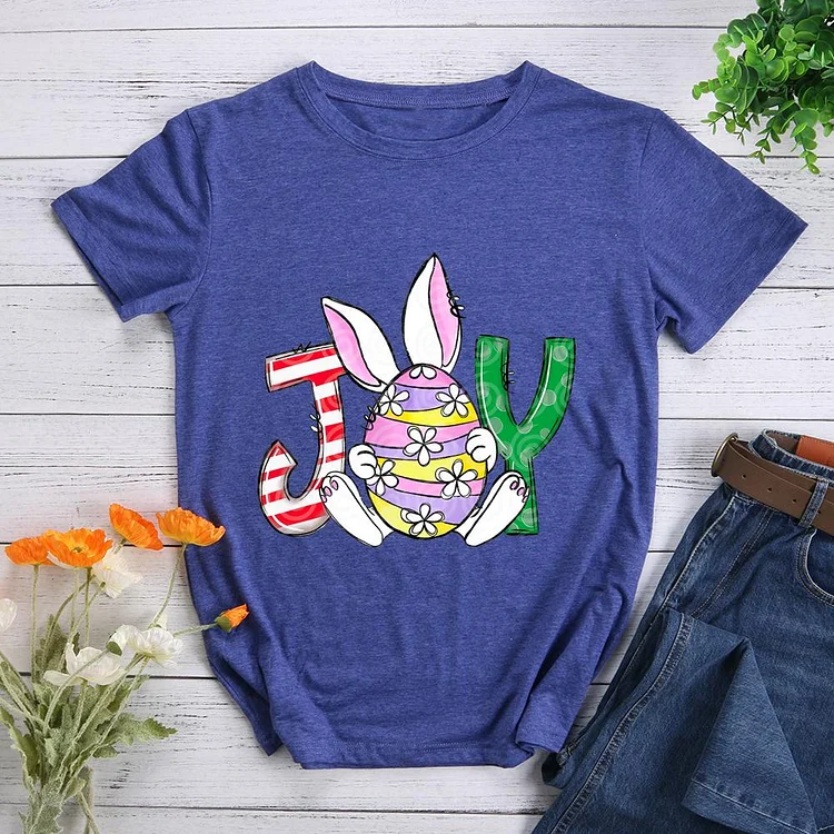 2023 Easter Round Neck T-shirt-Annaletters