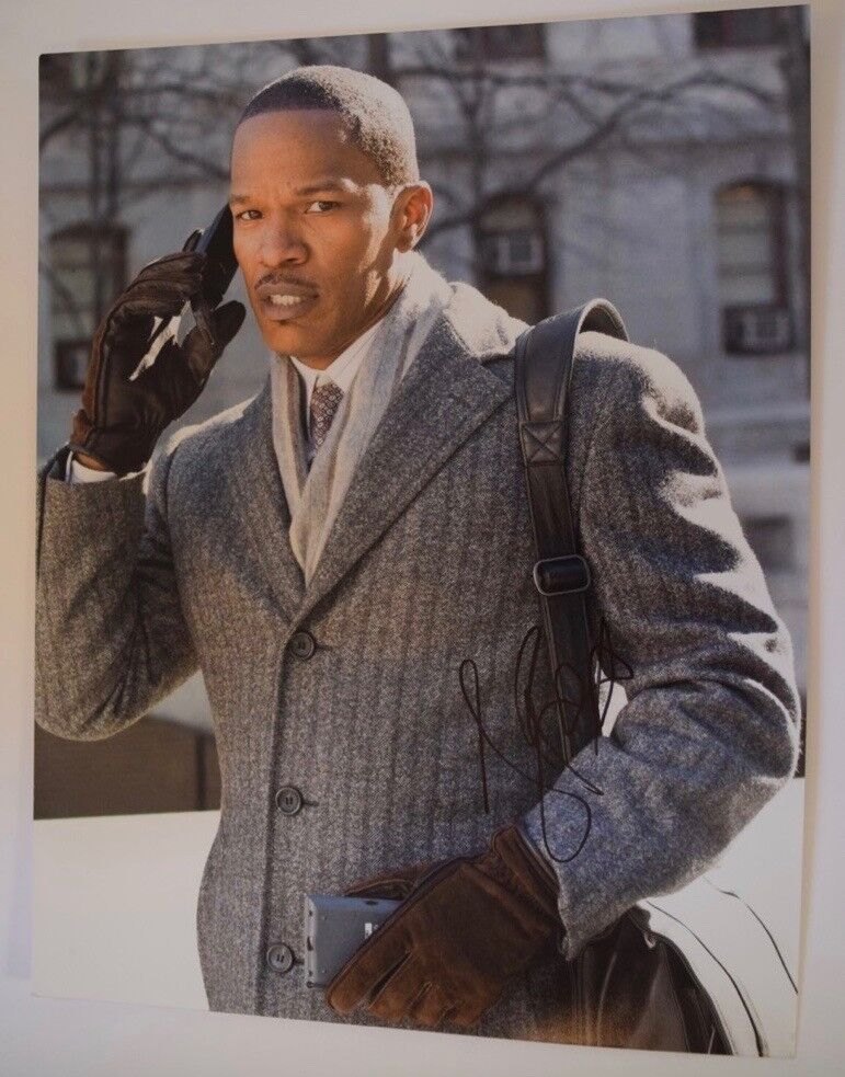 Jamie Foxx Signed Autographed 11x14 Photo Poster painting Law Abiding Citizen COA VD