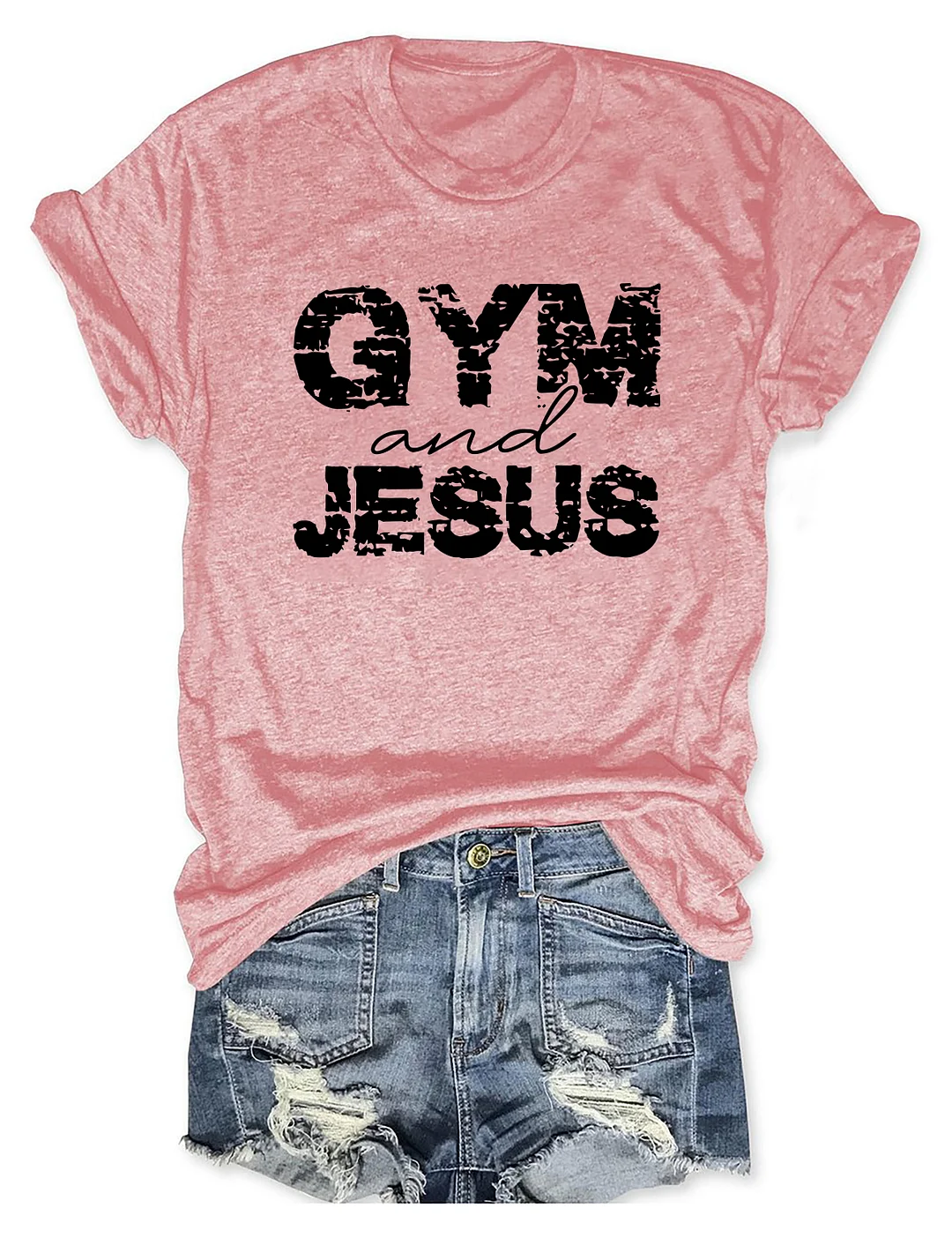 Gym And Jesus T-shirt