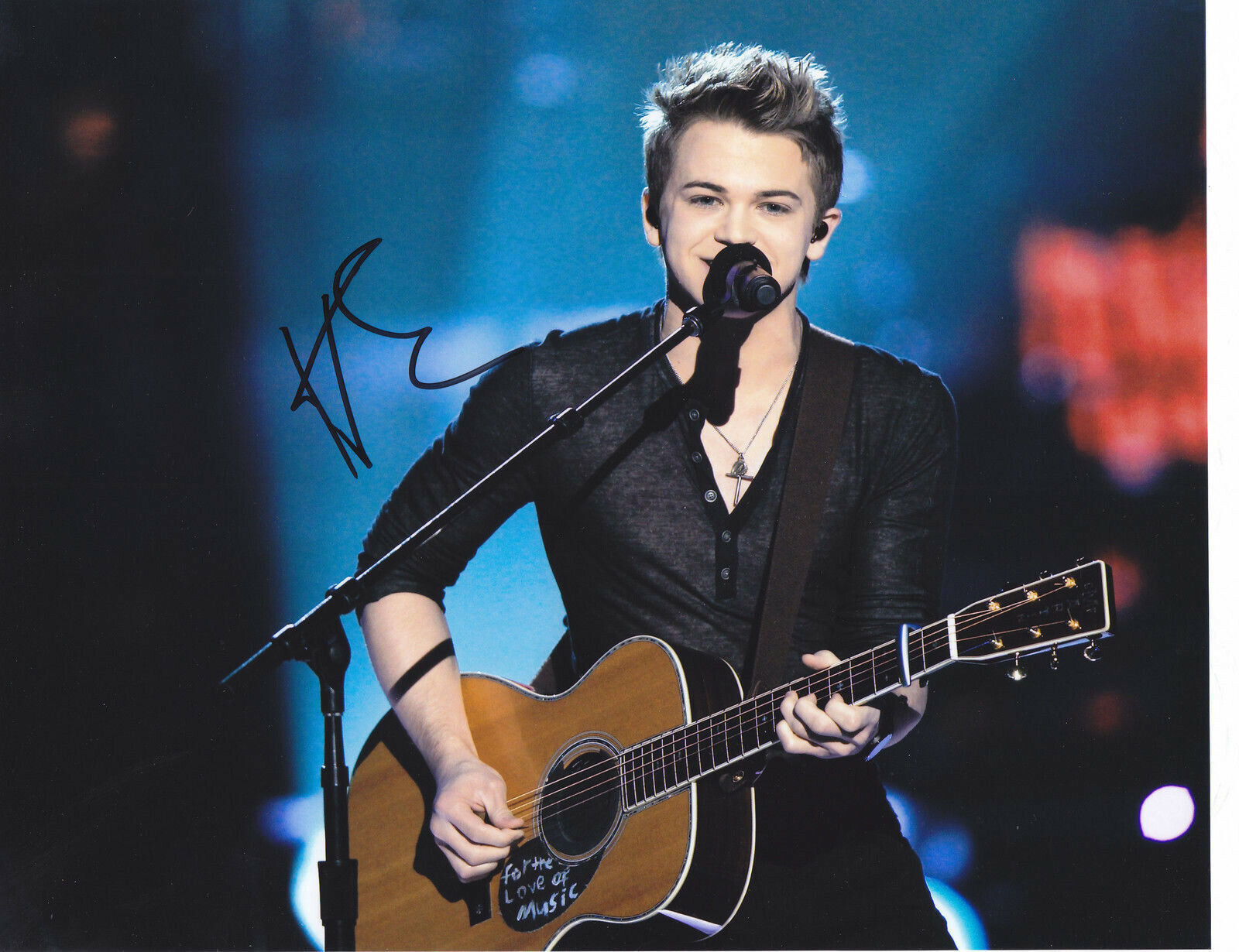 HUNTER HAYES SIGNED AUTOGRAPH COUNTRY MUSIC 8X10 Photo Poster painting PROOF I WANT CRAZY