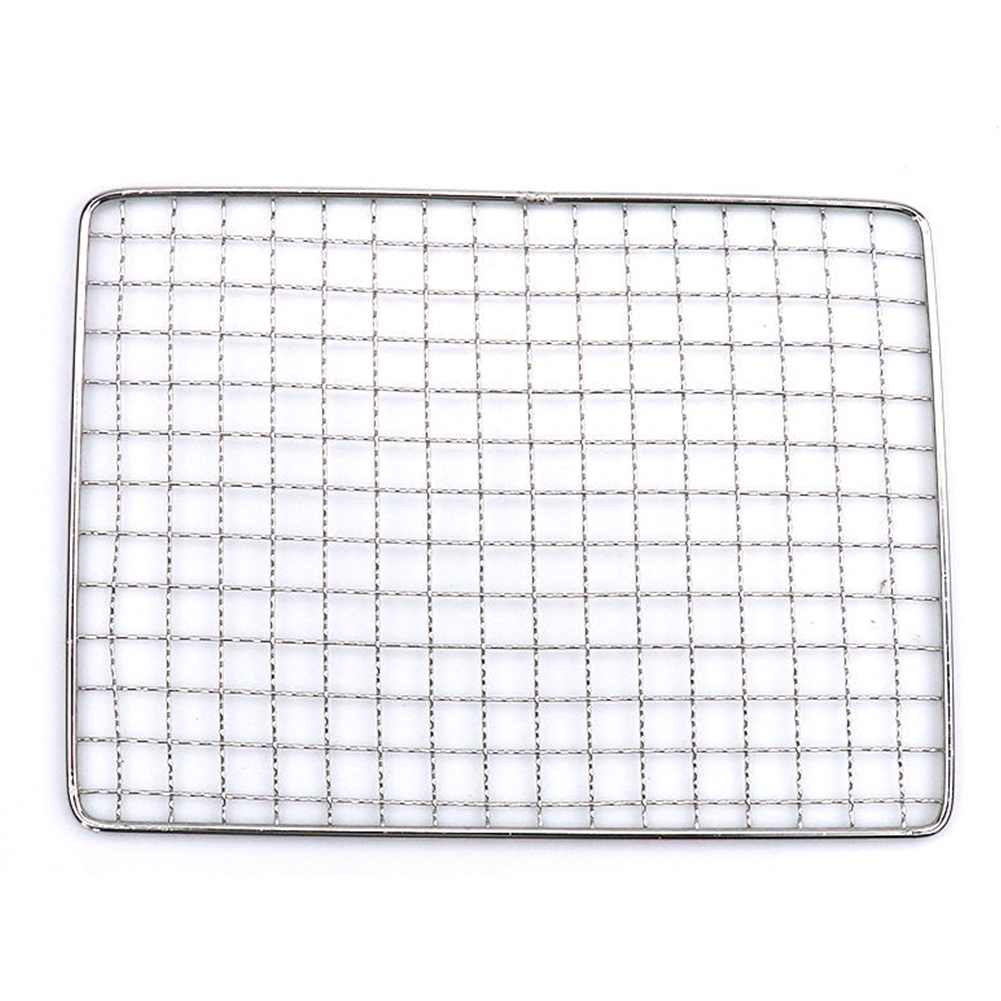 

Stainless Steel Square BBQ Grill Mesh Outdoor Camping Picnic Grilling Nets, 501 Original