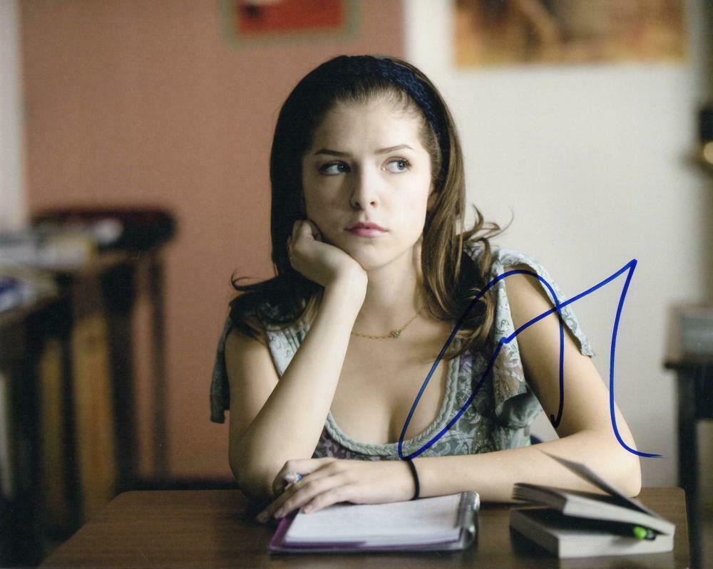 Anna Kendrick Autographed Signed 8x10 Photo Poster painting ( Pitch Perfect ) REPRINT ,