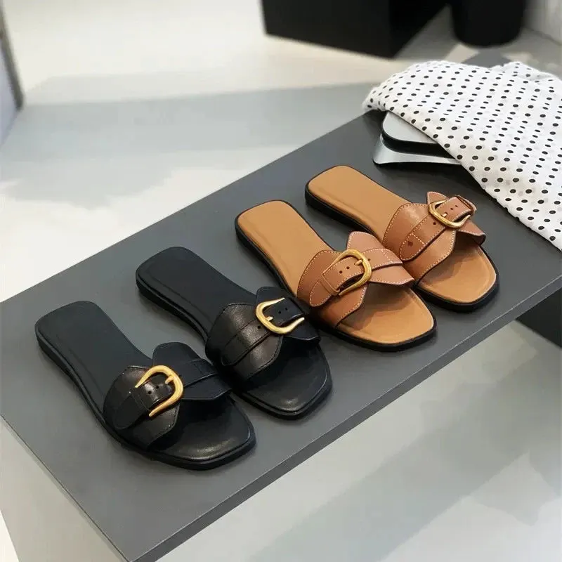 Women's Geneva Buckle Sandals &ndash; Cushioned Smart Summer Style &ndash; view 2