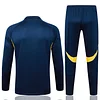 25/26 Boca Juniors royal blue Half-Zip Training Jacket Set
