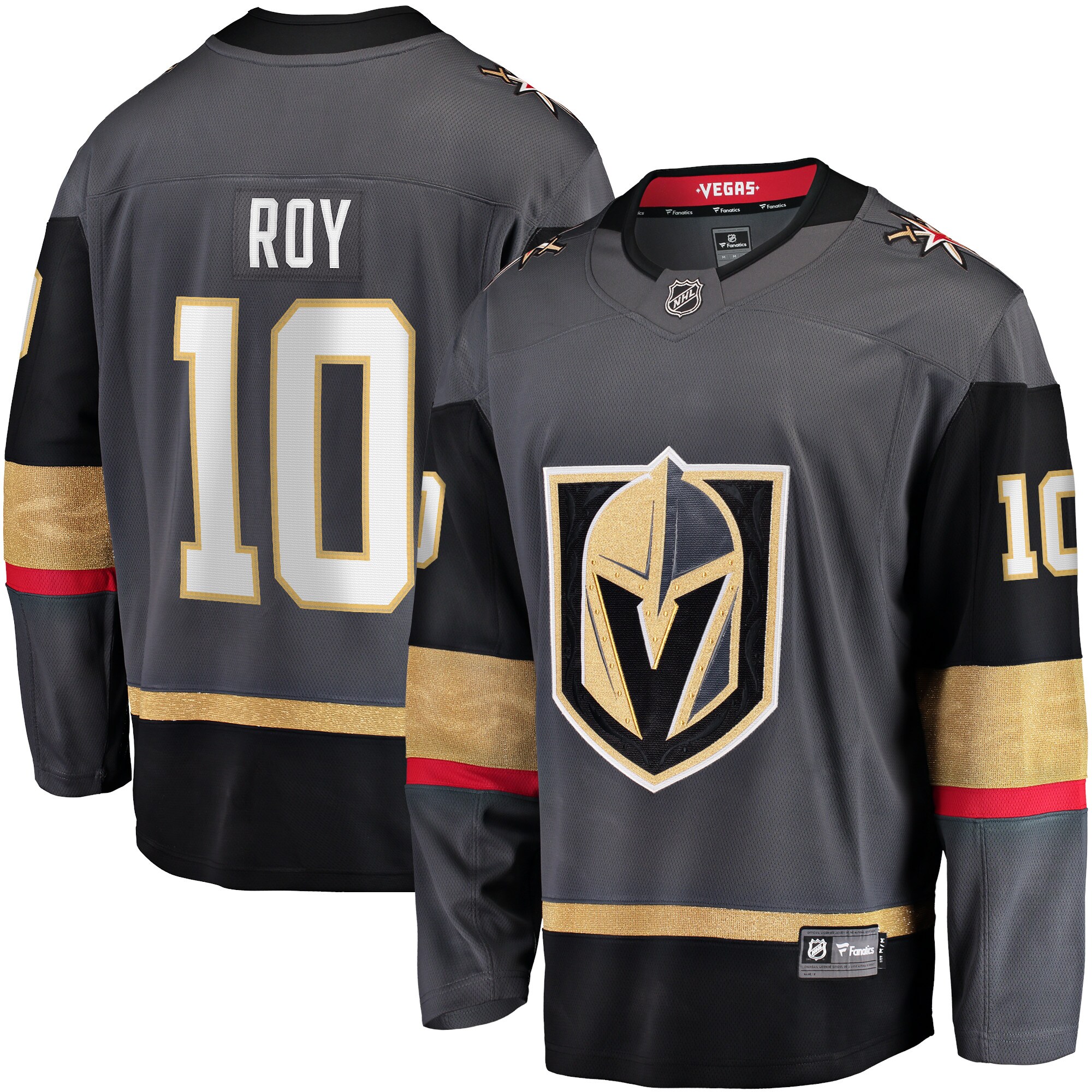 Nicolas Roy Vegas Golden Knights Fanatics Home Breakaway   Jersey &ndash; Gray mysite