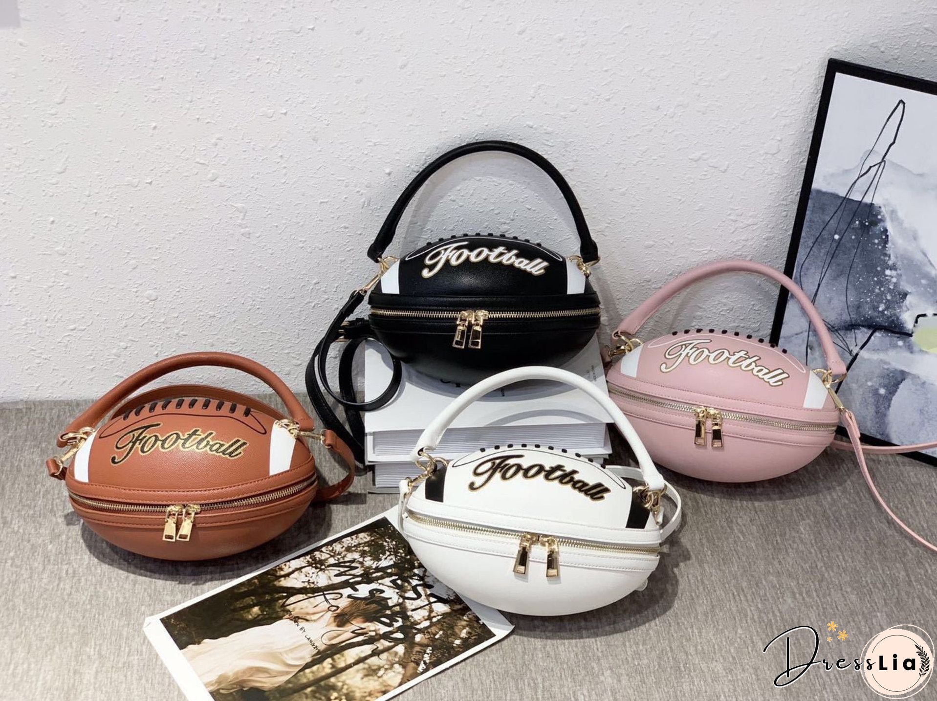 Paziye Ball Shaped Purse Cross Body Handbag Messenger Bag Tote