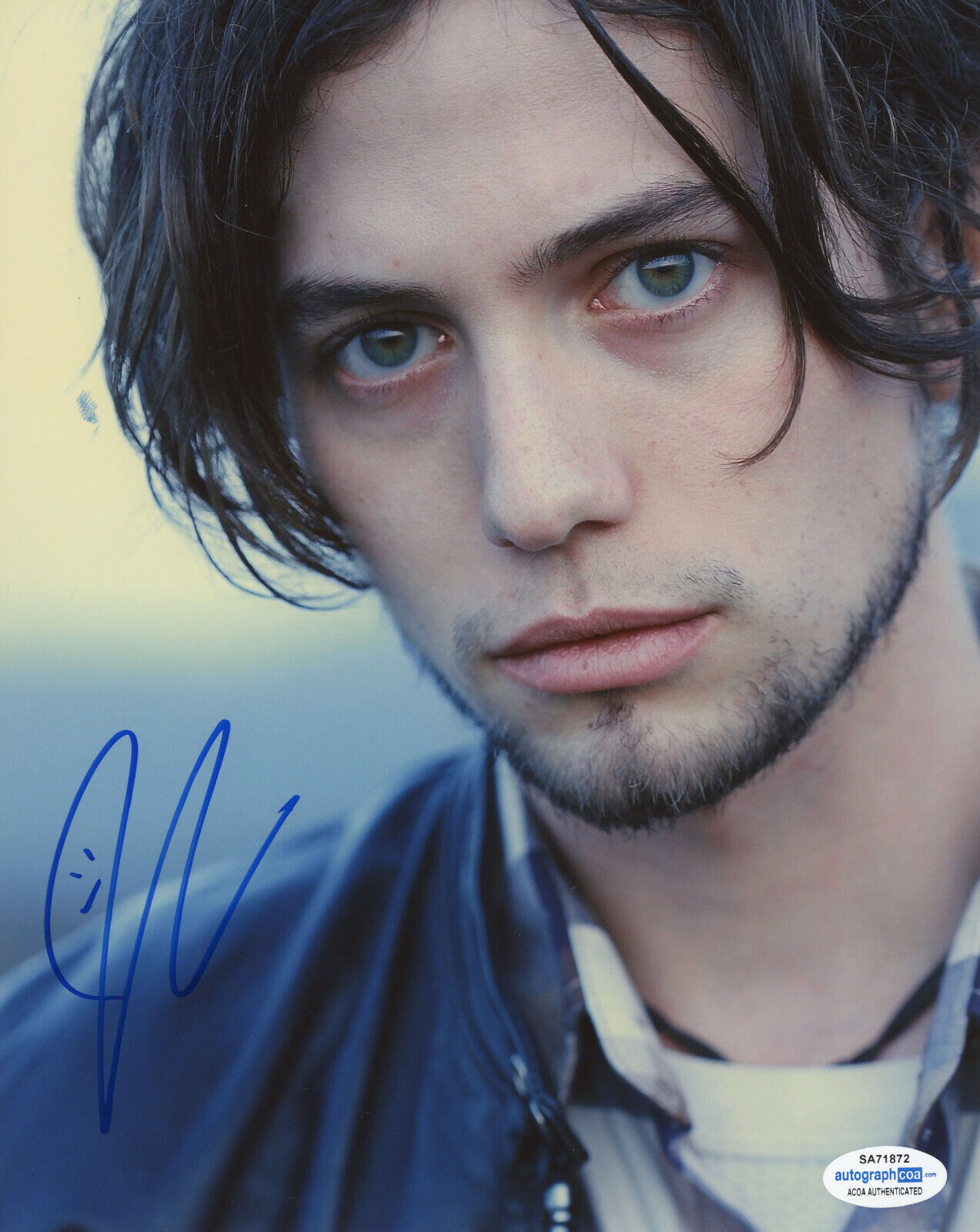 TWILIGHT ACTOR JACKSON RATHBONE SIGNED 8x10 Photo Poster painting #3 JASPER HALE ACOA COA