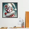 Diamond Painting-5D Full Round Drill Clown(40*40 CM)