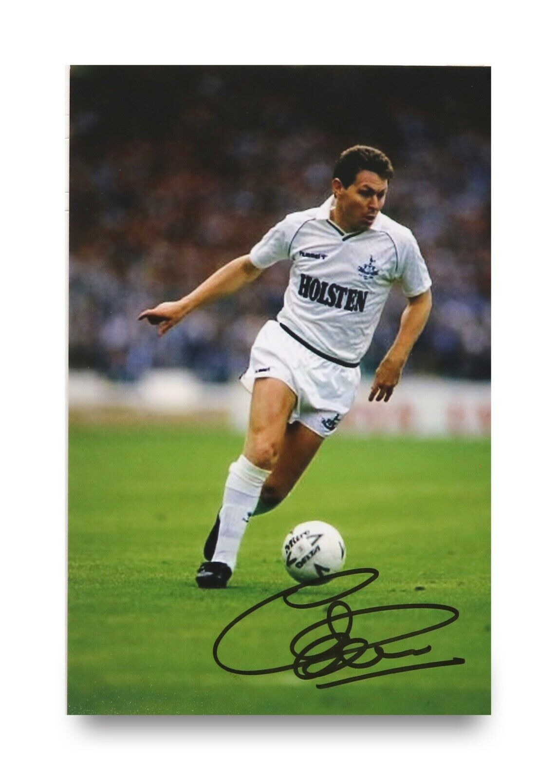 Clive Allen Signed 6x4 Photo Poster painting Tottenham Hotspur England Genuine Autograph + COA