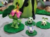 MH Scale Solid Colour Lilimon & Palmon & Tanemon & Yuramon & Egg - Digimon Resin Statue - LD Studio