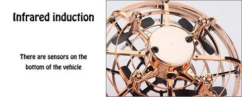 Infrared induction altitude control