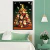 (40*60cm)Santa Claus Xmas Tree - Full Round Drill Diamond Painting