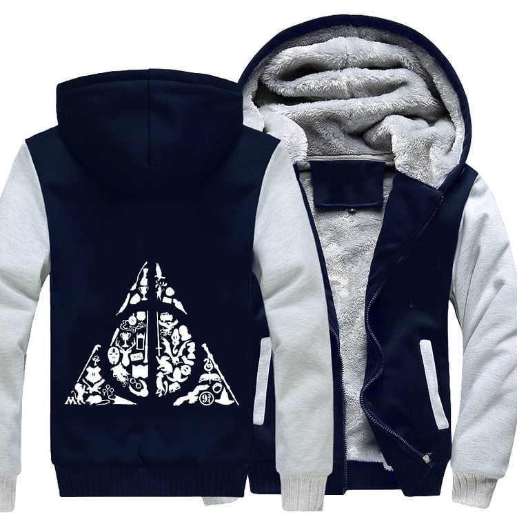 Deconstructed Hallows, Harry Potter Fleece Jacket