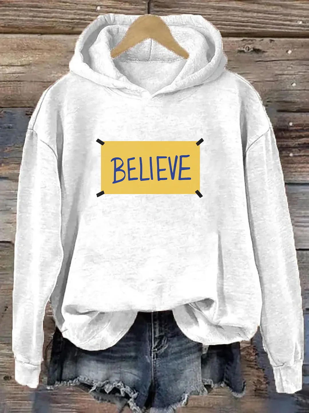 Believe Be Curious Not Judgmental Hoodie