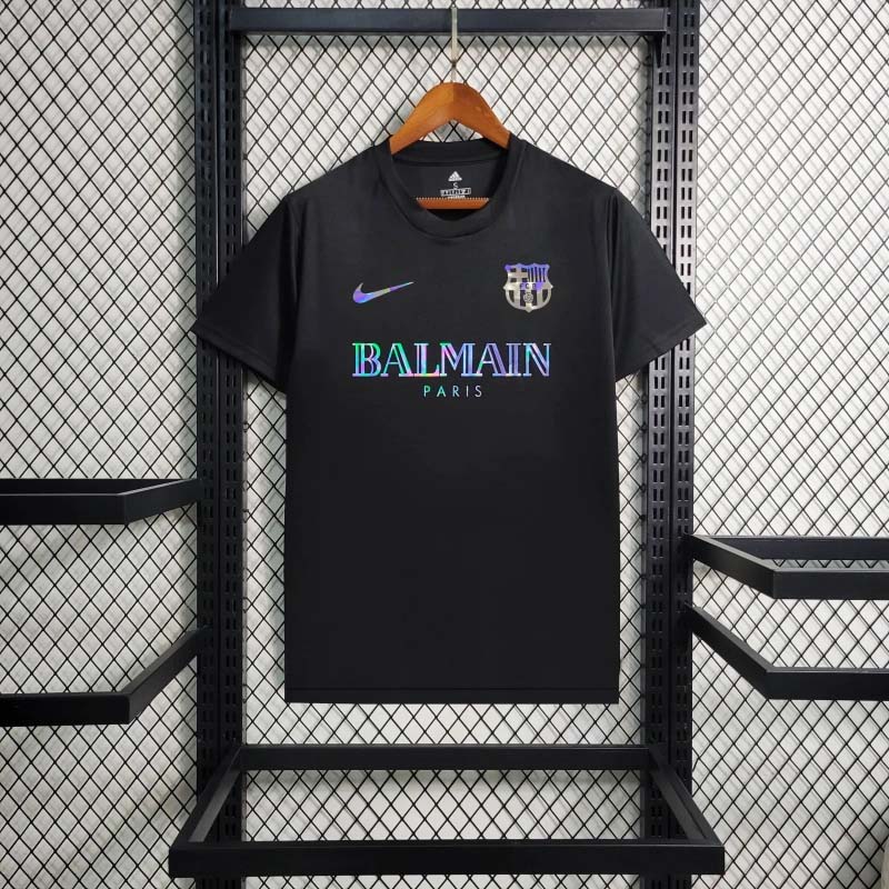 2024-2025 Barcelona Black Reflective version Football Shirt 1:1 Thai Quality- Maxi Kit
