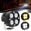 3 Inch LED Pods Work Light Bar White & Yellow 12V-48V Motorcycle Fog Lights 40W
