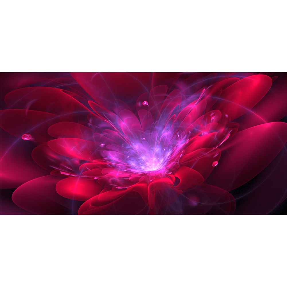 

Red Flower - Round Drill Diamond Painting - 80*40CM (Big Size), 501 Original