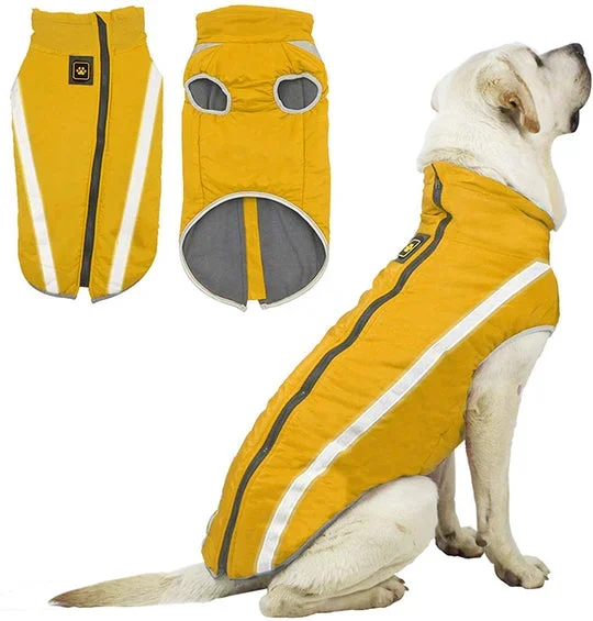 Best Dog Winter Coats - Reflective Warm Snow Jacket