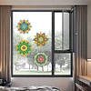6 PCS Gem Art DIY Craft Kits Mandala Diamond Painting Window Stickers Kit