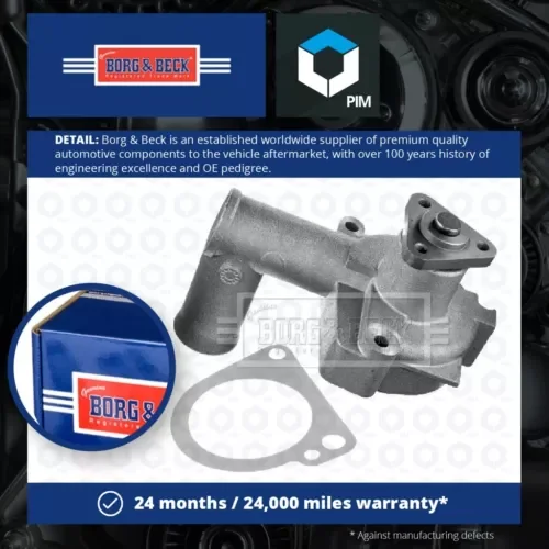 Water Pump fits FORD FIESTA Mk1, Mk2 1.1 76 to 89 Coolant B&B 1213104 1518094 Parts