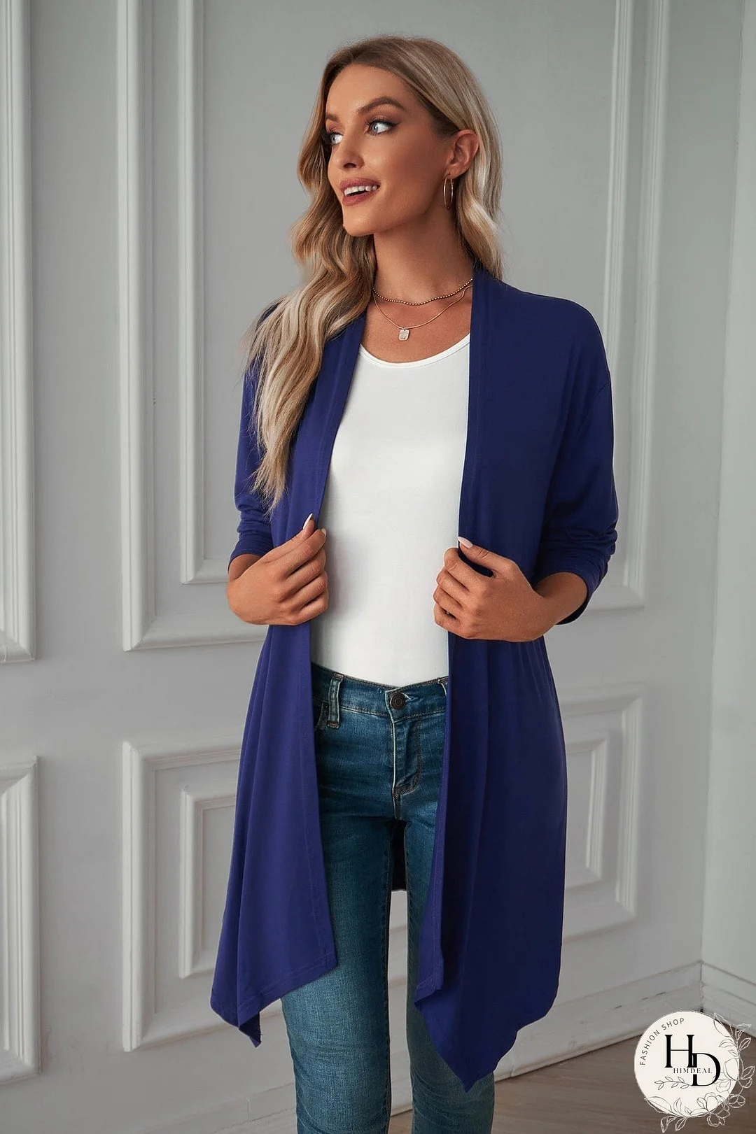 Warm Plaid Shirt Jacket for Fall