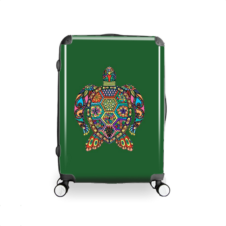The Colorful Turtle, Turtle Hardside Luggage