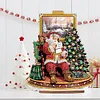 Diamond Painting Wooden Santa Tabletop Ornaments Kit for Table Office Decor