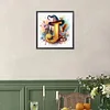 Diamond Painting -DIY Full Square Drill Harry Potter Letter J(35x35cm)