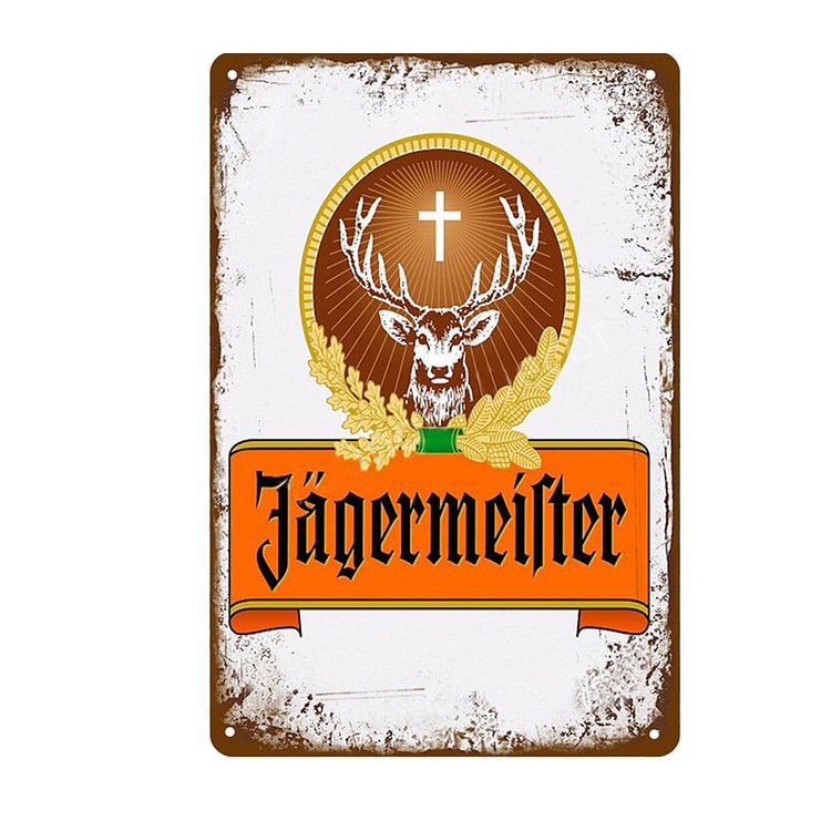 Jack Wine Whisky - Enseigne Vintage Métallique/Enseignes en bois - 20*30cm/30*40cm