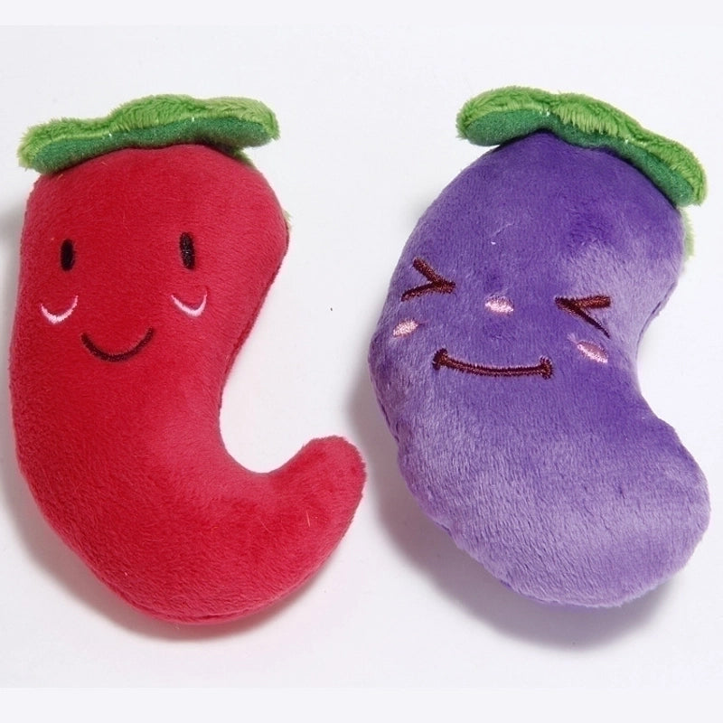 Cute Fruit Rainbow Bone Dogs Supplies Pets Plush Toys