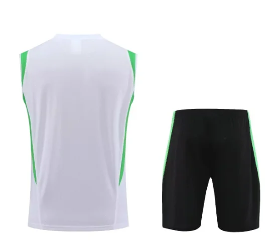 23/24 Manchester United White Training Vest Kit Soccer Jersey