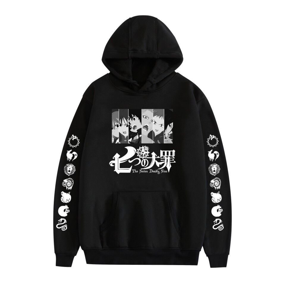 The Seven Deadly Sins Hoodie Pullover weebmemes