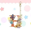 1Pc DIY Diamond Painting Lettter Keychain