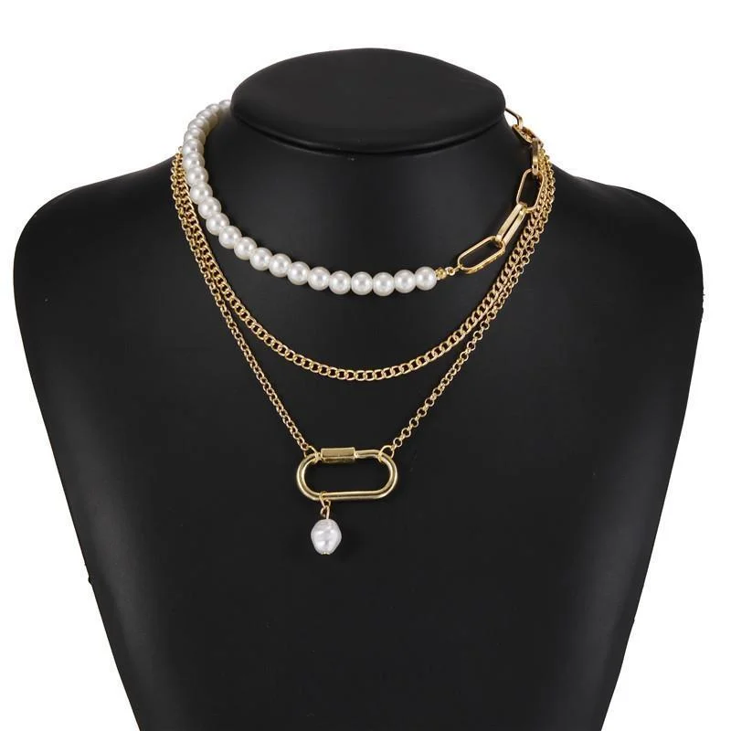 Retro style hollow Necklace